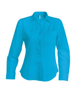 Jessica | Chemise publicitaire pour femme Turquoise