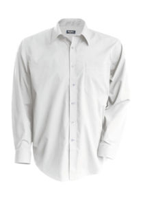 Jofrey | Chemise publicitaire pour homme Blanc