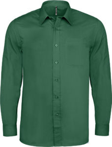 Jofrey | Chemise publicitaire pour homme Vert forêt