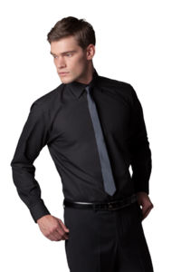 Joonne | Chemise publicitaire pour homme Noir 1