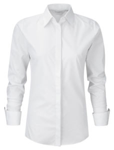 Juja | Chemise publicitaire pour femme Blanc 7