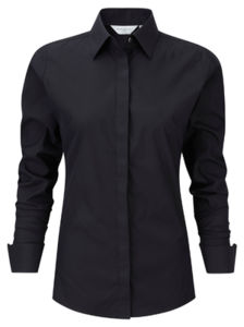 Juja | Chemise publicitaire pour femme Noir 5