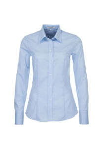 Loku | Chemise publicitaire pour femme Bleu Oxford 1