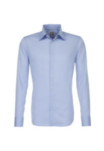 Loopy | Chemise publicitaire pour homme Bleu Oxford 1