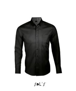 Loori | Chemise publicitaire pour homme Noir