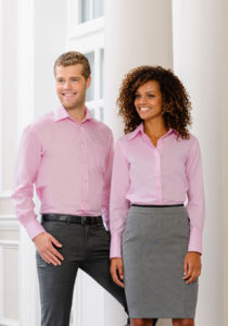 Muwa | Chemise publicitaire pour femme Rose clair 2