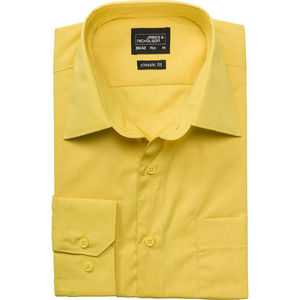 Nooky | Chemise publicitaire pour homme Jaune