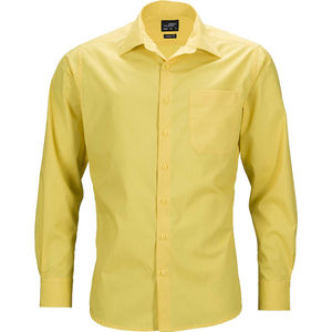 Nooky | Chemise publicitaire pour homme Jaune 1