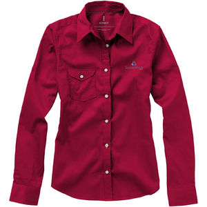 Nunavut | Chemise publicitaire pour femme Rouge 5