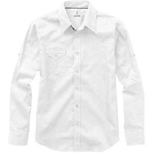 Nunavut | Chemise publicitaire pour homme Blanc 4