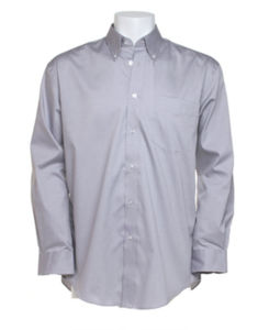 Oxford Hemd | Chemise publicitaire pour homme Argent 1