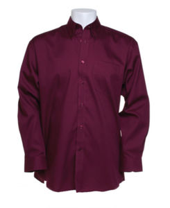 Oxford Hemd | Chemise publicitaire pour homme Bordeaux 1