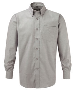 Oxford | Chemise personnalisée pour homme Argent 1