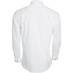 Qagoo | Chemise personnalisée pour homme Blanc 1