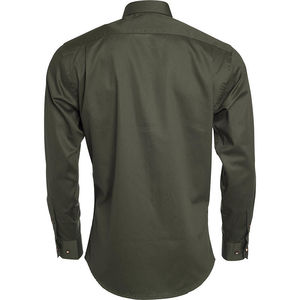 Qagoo | Chemise personnalisée pour homme Vert Olive 1