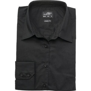 Qawy | Chemise personnalisée pour femme Noir