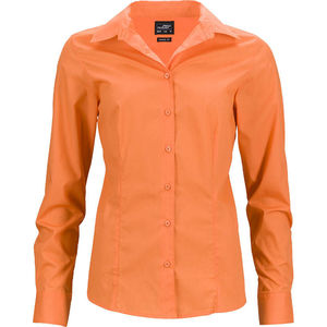 Qawy | Chemise personnalisée pour femme Orange 1