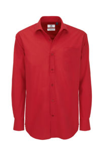 Qennu | Chemise personnalisée pour homme Rouge foncé 6