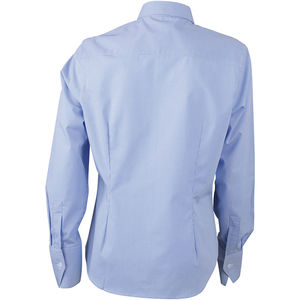 Ryffo | Chemise publicitaire pour femme Blanc Bleu clair 2