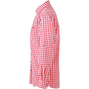 Sefy | Chemise publicitaire pour homme Rouge Blanc 4