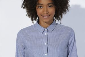 Shines | Chemise publicitaire pour femme Bleu ciel 2