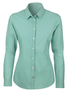 Shines | Chemise publicitaire pour femme Vert menthe 10