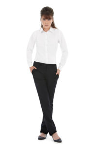 Tazoo | Chemise publicitaire pour femme Blanc 2