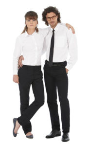 Tazoo | Chemise publicitaire pour femme Blanc 3