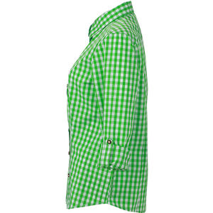 Voofu | Chemise publicitaire pour femme Vert Blanc 5