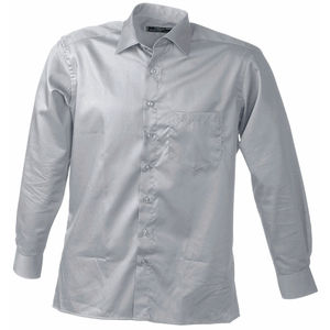 Wooqa | Chemise publicitaire pour homme Gris clair