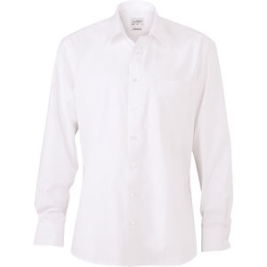 Wuhu | Chemise publicitaire pour homme Blanc