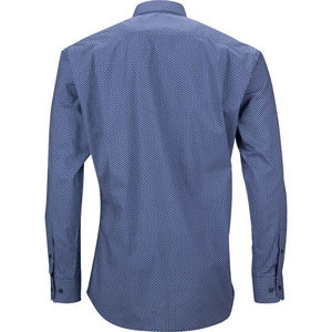 Xopoo | Chemise publicitaire pour homme Bleu Blanc 1