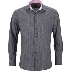 Xopoo | Chemise publicitaire pour homme Titane Blanc