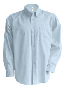 Yuggoo | Chemise publicitaire pour homme Bleu Oxford