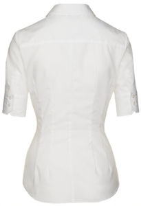 Zessa | Chemisier publicitaire pour femme Blanc 3
