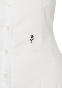 Zessa | Chemisier publicitaire pour femme Blanc 4