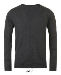 Griffith | Gilet publicitaire pour homme Charbon mélangé