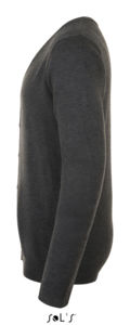 Griffith | Gilet publicitaire pour homme Charbon mélangé 2