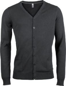 Kerra | Gilet personnalisé pour homme Gris foncé
