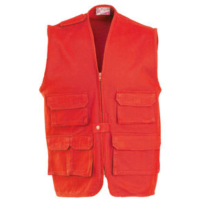 gilet personnalisé Rouge