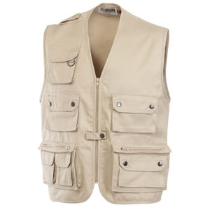 gilet publicitaire Beige