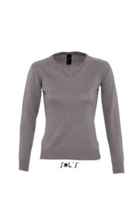 Galaxy | Pull personnalisé pour femme Gris Moyen