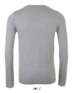 Glory | Pull publicitaire pour homme Gris mélangé 1