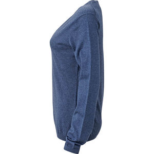 Jaqo | Pull publicitaire pour femme Denim chiné 5