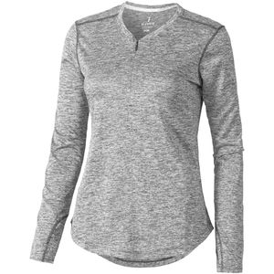 Quadra | Pull publicitaire pour femme Charbon