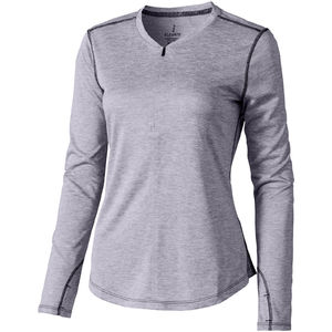 Quadra | Pull publicitaire pour femme Gris