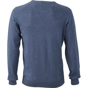 Synny | Pull personnalisé pour homme Denim chiné 1