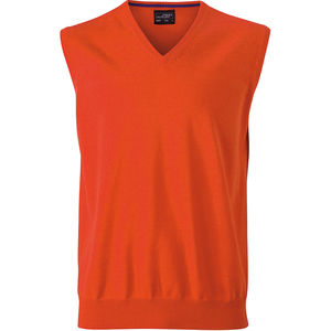 Yonna | Pull publicitaire pour homme Orange Foncé