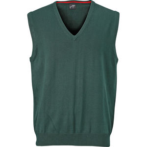 Yonna | Pull publicitaire pour homme Vert foncé