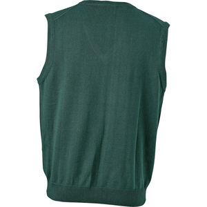 Yonna | Pull publicitaire pour homme Vert foncé 2